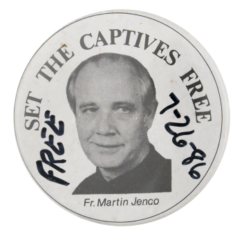Set the Captives Free Cause Button Museum