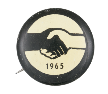 Solidarity 1965 Cause Button Museum