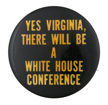White House Conference on Library and Information Science 1979 Events Button Museum