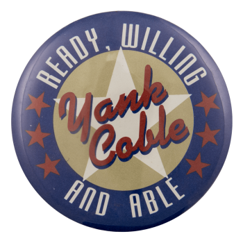 Yank Coble Cause Busy Beaver Button Museum