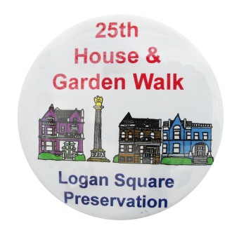 25th House and Garden Walk Chicago Button Museum