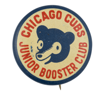 Chicago Cubs Junior Booster Chicago Button Museum