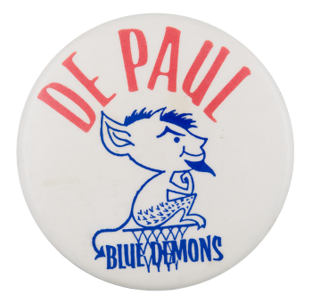 De Paul Blue Demons Chicago Button Museum