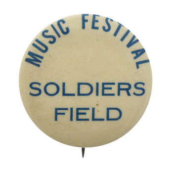 Music Festival Soldiers Field Chicago Button Museum