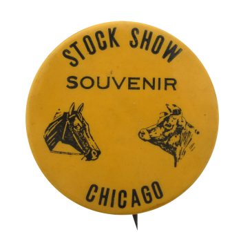 Stock Show Souvenir Chicago Button Museum