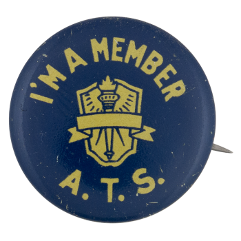 A.T.S. Member Club Button Museum