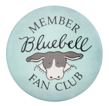 Bluebell Fan Club Club Button Museum
