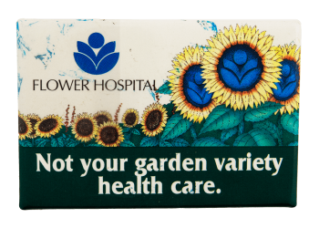 Flower Hospital Not Your Garden Variety Health Care Club Busy Beaver Button Museum