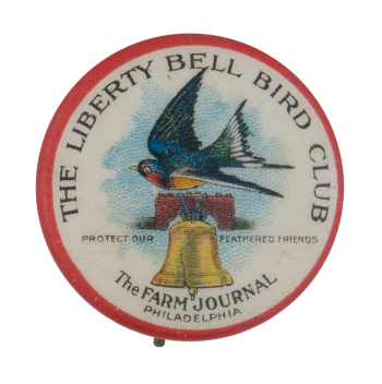 Liberty Bell Bird Club Club Button Museum