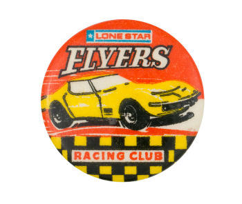 Lone Star Flyers Racing Club Club Button Museum