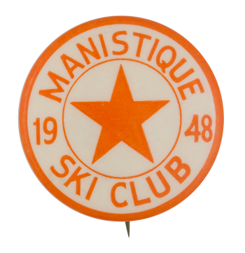 Manistique Ski Club Club Button Museum