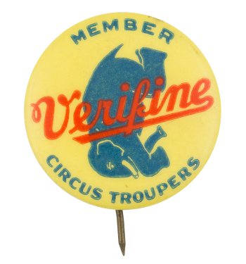 Member Circus Troupers Club Button Museum
