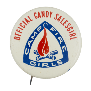 Official Candy Salesgirl Club Button Museum