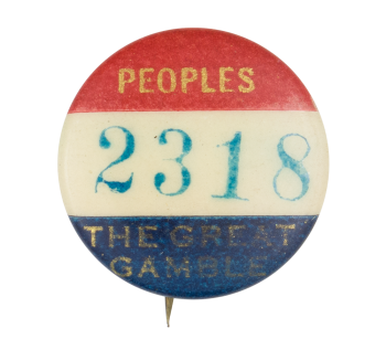 Peoples the Great Gamble Club Button Museum