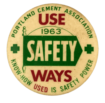 Portland Cement Association Club Busy Beaver Button Museum