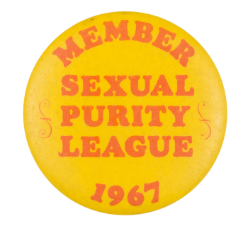 Sexual Purity League Club Button Museum