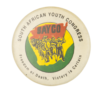 South African Youth Congress Club Button Museum