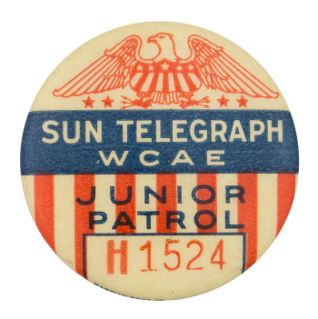 Sun Telegraph Junior Patrol Club Button Museum