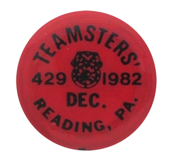 Teamsters 429 1982 Club Button Museum