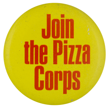 The Pizza Corps Club Button Museum
