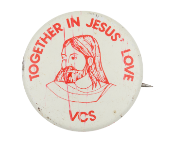 Together in Jesus' Love Club Button Museum