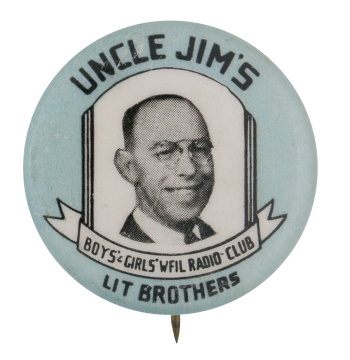 Uncle Jim's Lit Brothers Club Button Museum