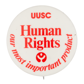 UUSC Human Rights Club Button Museum