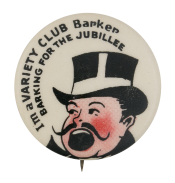 Variety Club Barker Club Button Museum