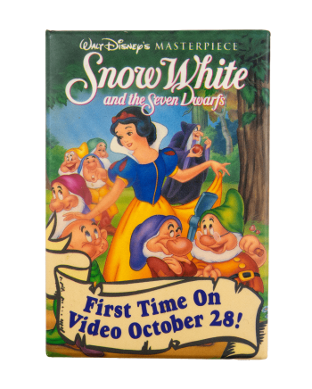 Snow White Movie Entertainment Busy Beaver Button Museum