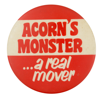 Acorn's Monster Entertainment Button Museum