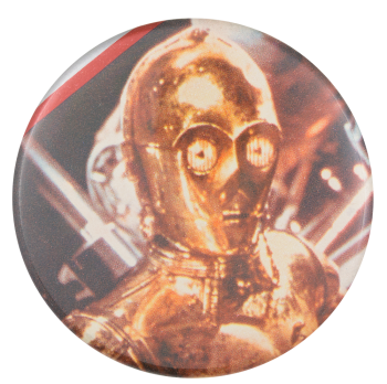 C-3PO Star Wars Entertainment Busy Beaver Button Museum