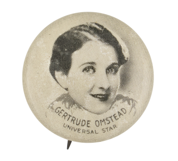 Gertrude Omstead Entertainment Busy Beaver Button Museum