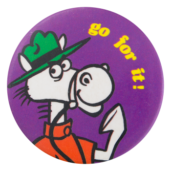 Horse Rocky and Bullwinkle Entertainment Busy Beaver Button Museum
