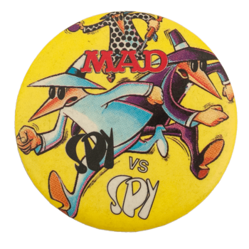 MAD Spy vs Spy Entertainment Busy Beaver Button Museum