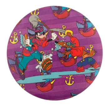 Pirate Goofy Entertainment Busy Beaver Button Museum