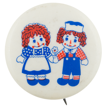Raggedy Ann and Andy Entertainment Busy Beaver Button Museum