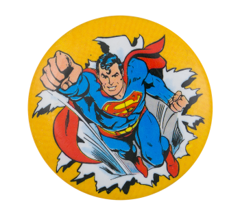 Superman Entertainment Busy Beaver Button Museum