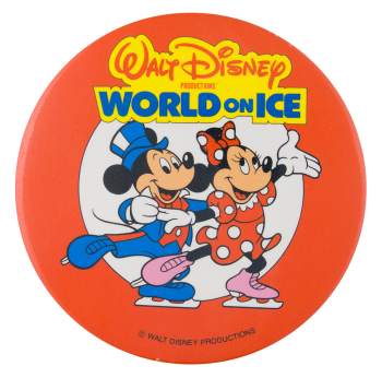 Walt Disney World On Ice  Entertainment Busy Beaver Button Museum