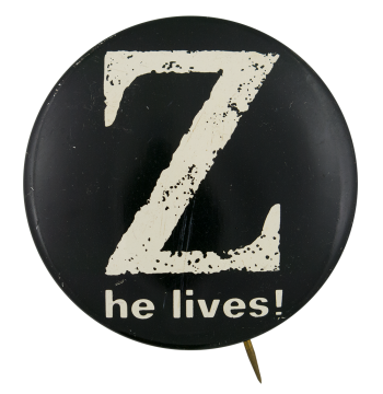 Z He Lives! Entertainment Busy Beaver Button Museum