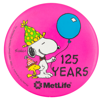 125 Years MetLife Event Button Museum