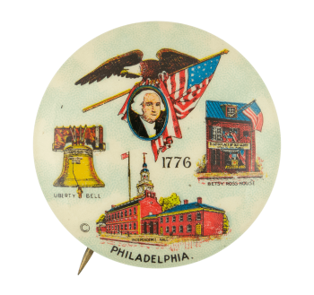 1776 Philadelphia Event Button Museum