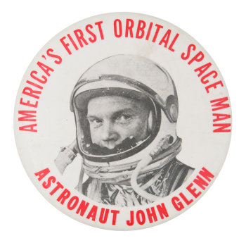 Astronaut John Glenn Events Button Museum