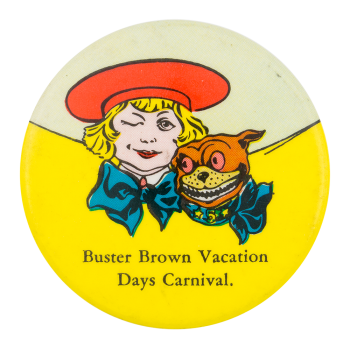 Buster Brown Vacation Days Carnival Innovative Button Museum