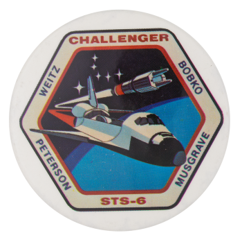 Challenger 6 Events Button Museum
