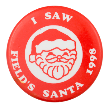 Field's Santa 1998 Event Button Museum