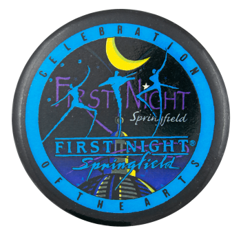 First Night Springfield Event Button Museum