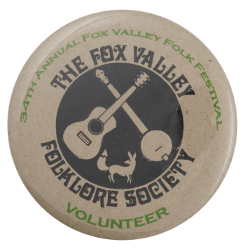 Fox Valley Folklore Society Event Busy Beaver Button Museum