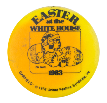 Garfield Easter at the White House Events Button Museum