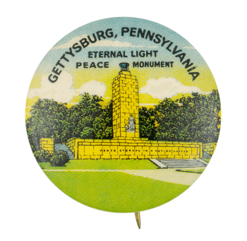 Eternal Light Peace Memorial Event Button Museum