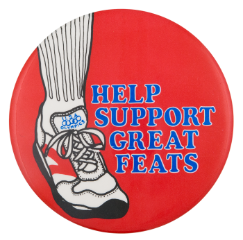 Help Support Great Feats Event Button Museum